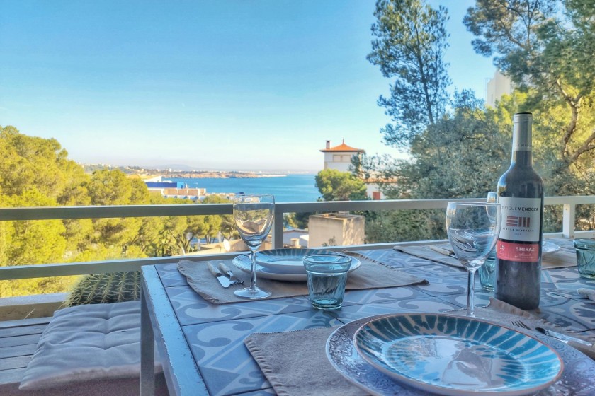 Entspannung auf der Terrasse