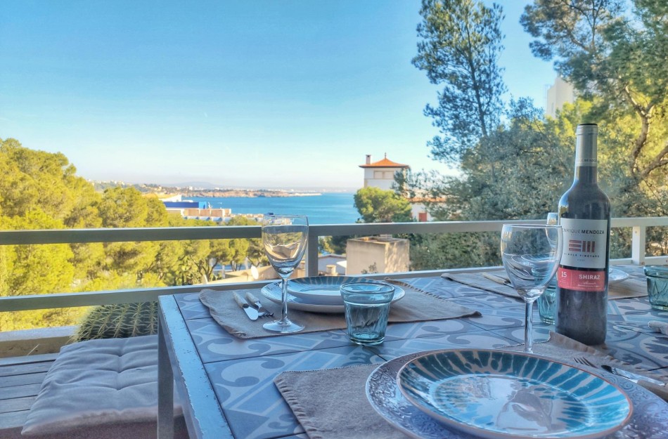 Entspannung auf der Terrasse