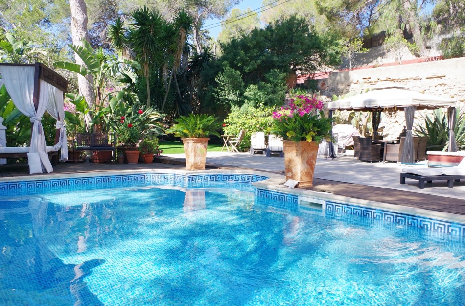 Pool des Hauses 
